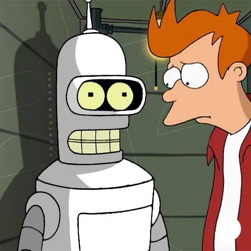 Bender color guessing game template art