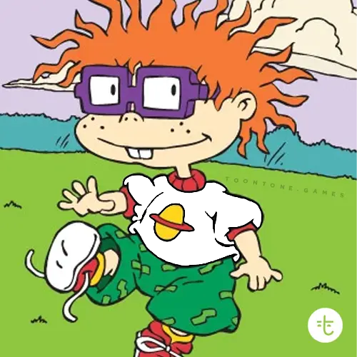 Chuckie Finster color guessing game template art