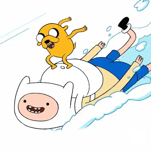 Finn the Human color guessing game template art