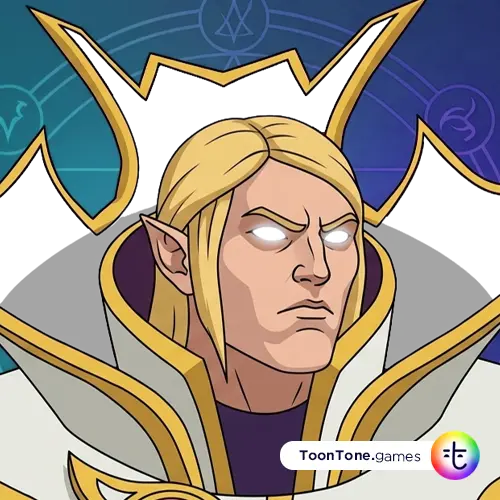Invoker color guessing game template art