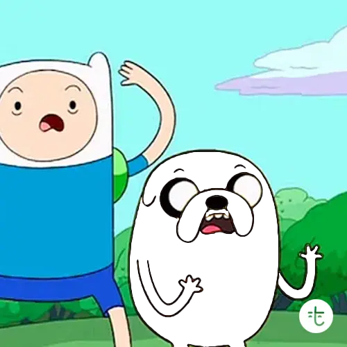 Jake the Dog color guessing game template art