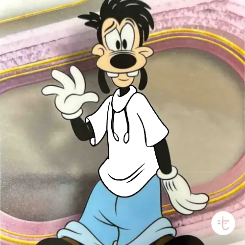 Max Goof color guessing game template art