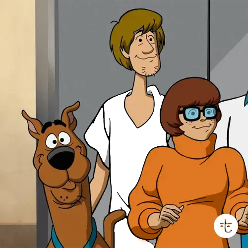 Shaggy Rogers color guessing game template art