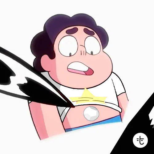 Steven Universe color guessing game template art